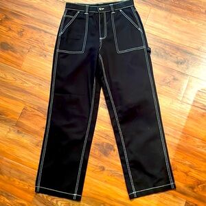 Women's Retrod Black Carpenter's Jeans
